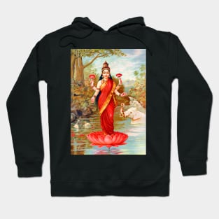 Lakshmi, Hindu Goddess of Wealth, Fortune & Prosperity Hoodie